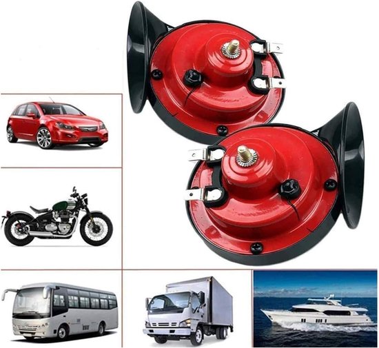 Für 2 Stück 300 Db Super Laute Zughörner Für Lkws, Züge, Boote, Autos, Flugzeuge, Elektrische Schnecken, Einzelhorn, 12v Wasserdichtes Doppelhorn