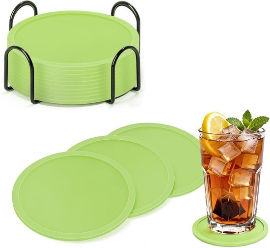 Rutschfeste Silikonuntersetzer Zum Schutz Der Tischplatte Becherhalter Nicht Im Lieferumfang Enthalten.