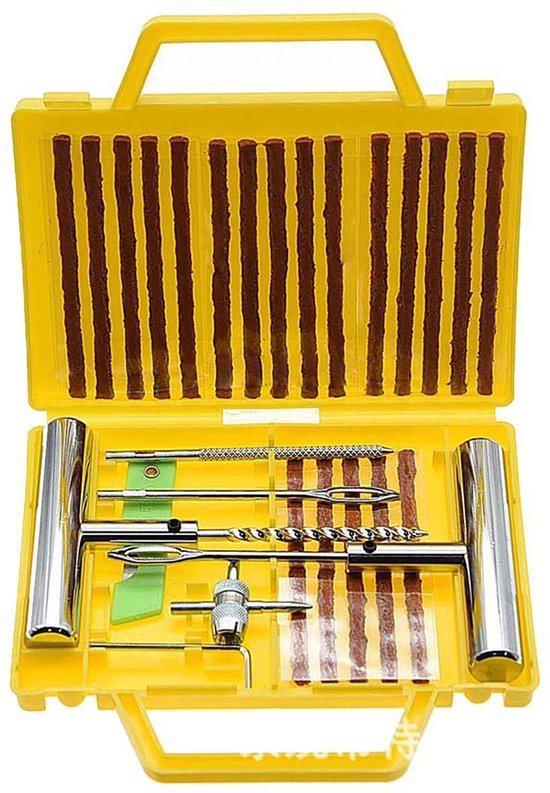 Reifenreparaturset, 28 Teilig, Reparaturset, Autoreifen, Reparaturset, Reparaturset, Autoreifen, Reparaturset, Hochleistungs Reifenreparaturset F