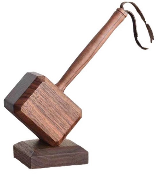 Thors Hammer Flaschenöffner, Personalisierter Flaschenöffner Aus Holz, Magnetisch, Kreative Heimdekoration