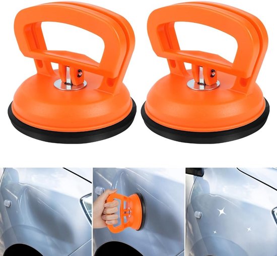 Saugnapf Zur Ausbeulung Von Autodellen, Hochleistungs Saugnapfheber (2 Teiliges Set), Vakuum Saugnapf, Gummi Saugnapf, Dellenentferner, Saugnapf,