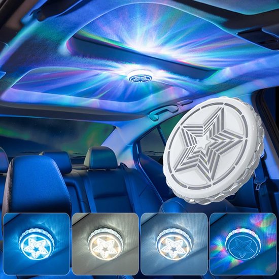 Magnetische, Per Usb Aufladbare Led Innenraumleuchte Fürs Auto Dachbeleuchtung/leselampe Ambientebeleuchtung Fürs Auto Auto, Wohnmobil, Camping,
