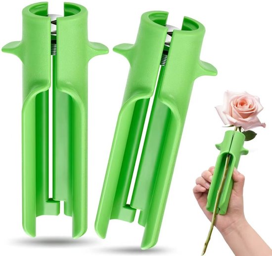 2 Teiliges Set: Rosendornenentferner, Blattentferner, Blumenreiniger, Schneidewerkzeug, Neue Verbesserungen, Dornenentferner Zum Muttertag, Für D