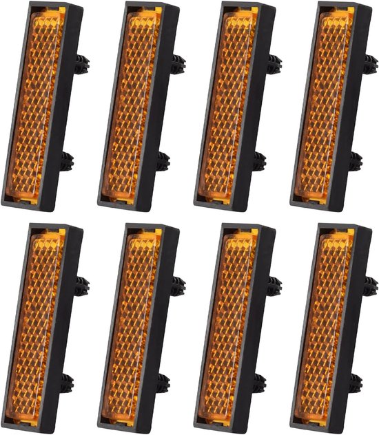 8 Stück Fahrradpedalreflektoren, Reflektierende Warnreflektoren Für Nachtfahrten, Fahrradpedalreflektoren