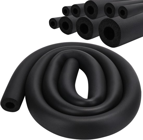 Isoliermaterial Schaumgummi Für Rohre, Wärmespeicherung, Schwarz, 28 Mm