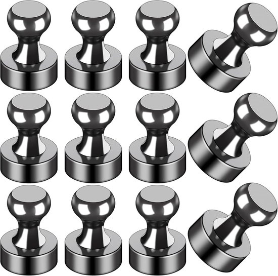 Magnete Starke Neodym Magnete Kühlschrankmagnete Whiteboard Magnete Mini Magnete Flachmagnete Kühlschrankmagnete Whiteboard Magnete 12 Stück Schw