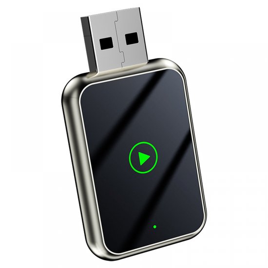 Kabelloser Dongle 1 Stück Kfz Adapter Plug & Play Kabelloser Dongle 2 In 1 Funk Schwarz Intelligente Fahrzeug Computer Verbindung Metallrahmen Kf