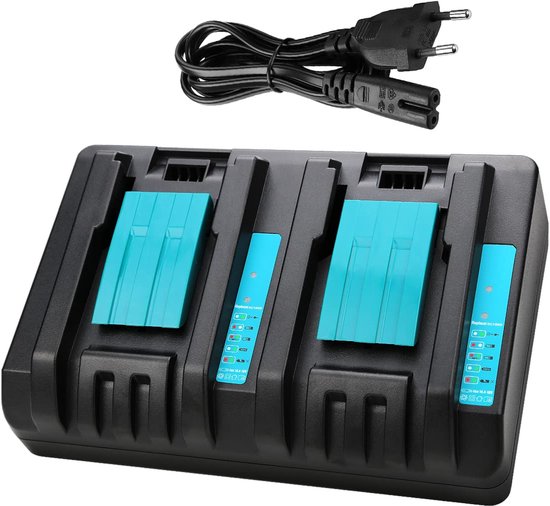 Als Ersatz Für Ein 14,4 V Bis 18 V Doppelanschluss Ladegerät, Passend Für Makita Dc18rd