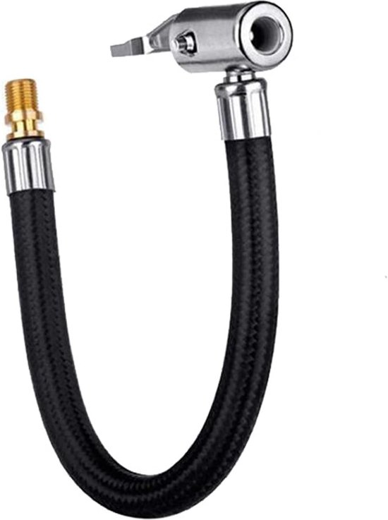 Autopumpe 10 Cm Autoreifen Luftpumpe Verlängerungsschlauch Ventiladapter Luftdruck Verlängerungsschlauch Für Fahrrad , Auto Und Motorradreifen