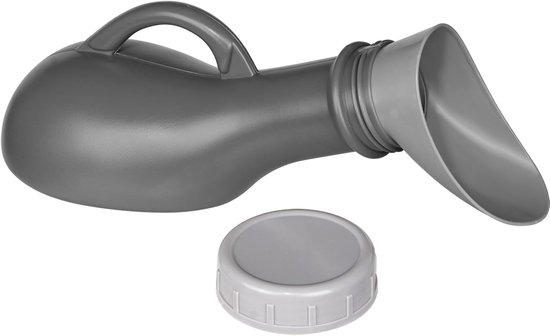 Oimg Urinflasche Urinalflasche Unisex, Tragbar, Mit Trichter Für Frauen Urinflasche Mit Griff Urinal Für Männer Urinflasche Aus Kunststoff Urinfl