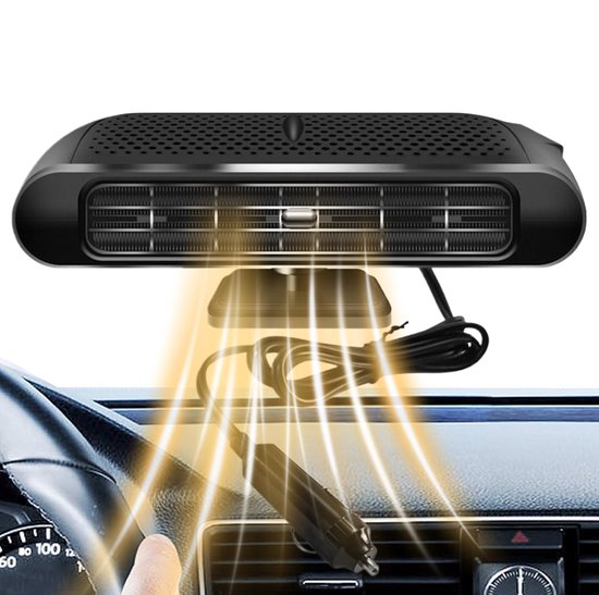 Autoheizung Elektrische Heizung Tragbare Autoheizung 12v Autoheizung & Ventilator Autoenteiser Windschutzscheibenheizung Kompakter Autoheizlüfter