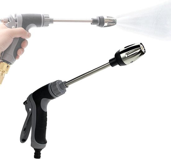 Turbo Reiniger Für Hochdruck Gartenschläuche Hochdruckpistole Für Kraftvolle Reinigung Für 1/2 Zoll Schläuche Universeller Anschluss Gartenschlau