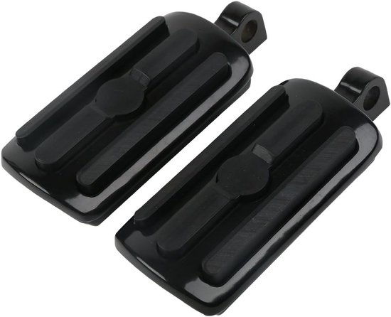 Universelle 10 Mm Motorrad Highway Fußrasten, Passend Für Harley Road King Flhr 1995 2020 Und Road Glide 2015 2020 (schwarz)