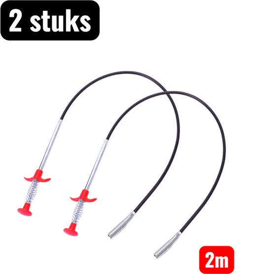 2 Teilig Abflussreinigung Küchenabflussreiniger Professionelles Abflussreinigungswerkzeug Multifunktionaler Abflussreiniger Zur Entfernung Von Ha