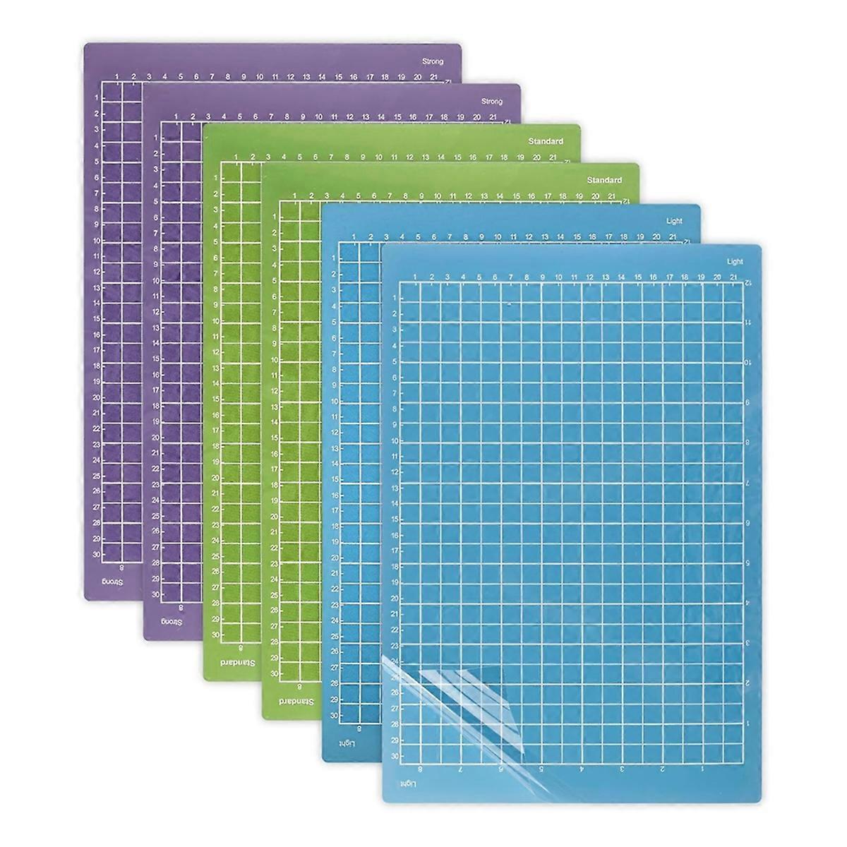 6 Stück 21,6 X 30,5 Cm Schneidematte Für Cricut Joy Xtra (standardgrip, Lightgrip, Stronggrip), Wiederverwendbar