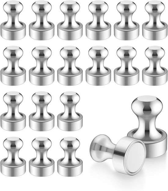 20 Magnetische Reißzwecken Starke Kühlschrankmagnete Für Whiteboards, Kühlschränke Und Büroaccessoires