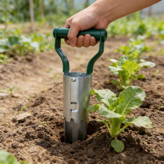 Stück Pflanzzange Für Gemüse Und Blumen Im Gartenbau, Gartengerät, Landwirtschaftliches Gerät Zum Umpflanzen Von Setzlingen, Setzlingsheber