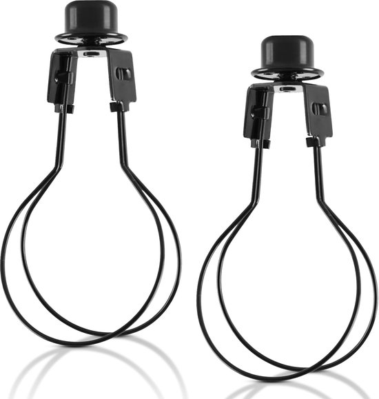 2 Teiliger Lampenschirm Und Lampenclip Adapter Runder Klemmlampenschirm Adapter Tischlampenschirmhalterung Inklusive Zierkopf Lampenschirmhalter