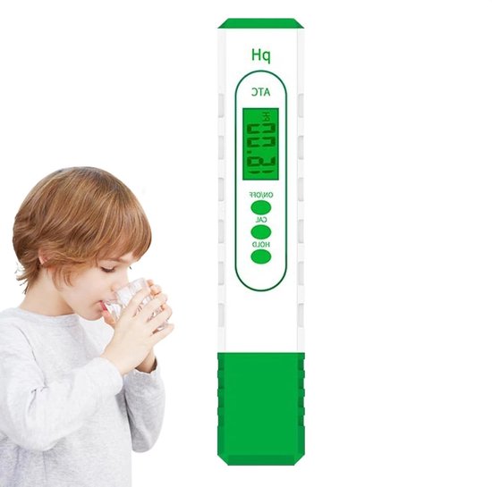 Digitaler Wassertester Pool Und Aquarium Messgerät Wasserqualität Messen Hohe Genauigkeit Wasserdicht Taschenformat Schwarz