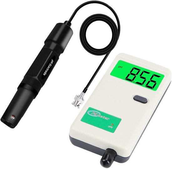 Digitales Ph Meter Wasserqualitätsprüfer Wasseranalyse Automatische Temperaturkompensation Ph Bereich 0 14 Grau