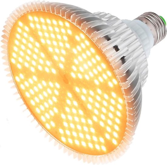 Vollspektrum Led Pflanzenlampe 120w Für Zimmerpflanzen, 180 Leds Warmweißes Licht Für Gewächshausblumen Und Gemüse