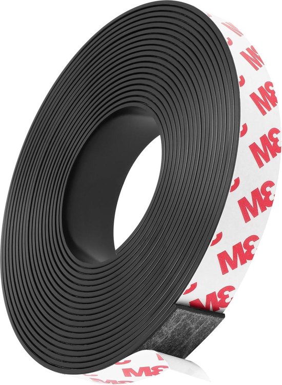Selbstklebendes Magnetband 2 Meter 15 Mm X 1,5 Mm Magnetstreifen Mit Starker Klebeschicht Zuschneidbar