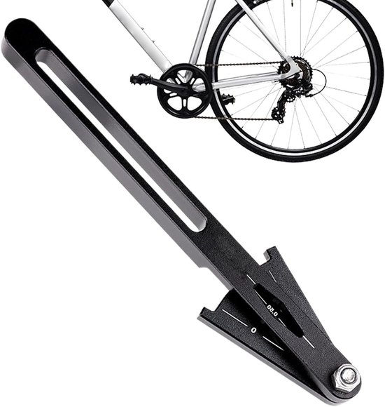 Fahrradkettenwerkzeug Kettenverschleißanzeiger Fahrradwartung Erkennung Ohne Demontage 13,4 Cm Länge Schwarz