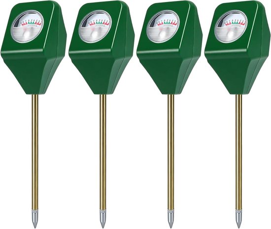 Feuchtigkeitsmesser Für Pflanzen Boden Ph Tester Pflanzenpflege 3 In 1 Funktion 14 Cm Grün