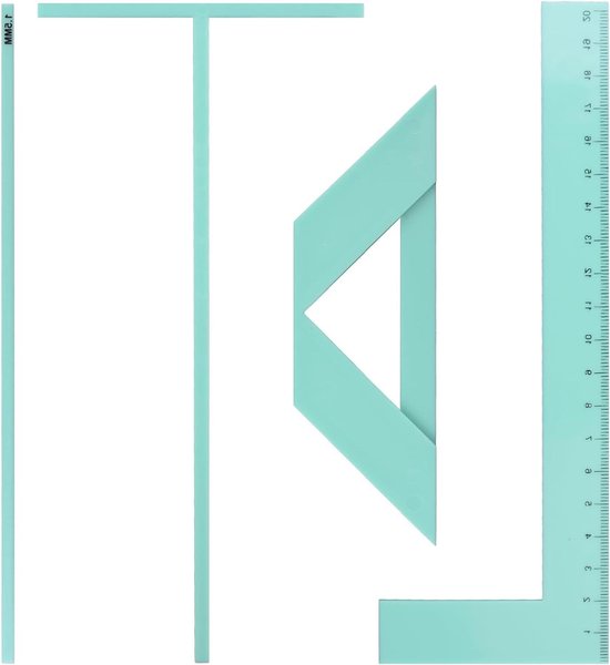 4 Teiliges Set Aus Grünem Acryl Buchdeckel Bindewerkzeug, Multifunktionales Werkzeug Zum Binden Von Buchdeckeln Für Alben, Tagebücher Und Planer.