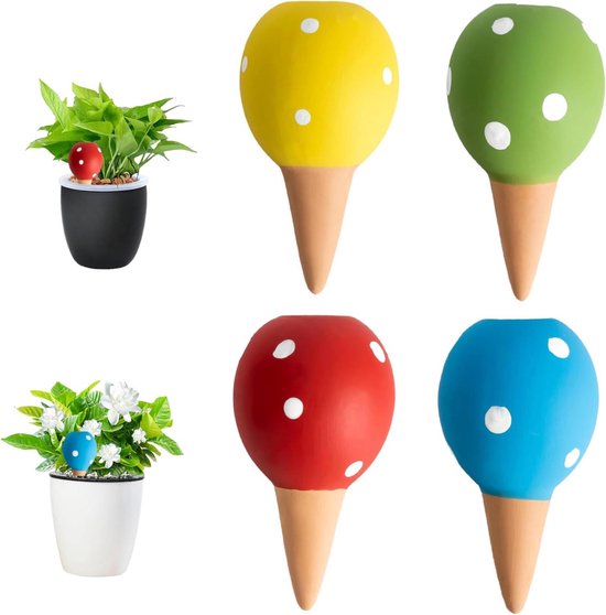 Selbstbewässernde Spikes Bewässerungskegel Für Pflanzen Keramik Laterit 70 Ml Verschiedene Farben