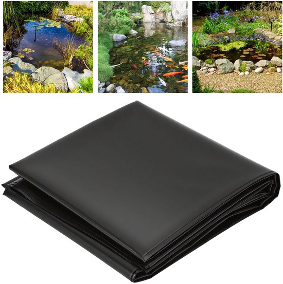Teichfolie 3 X 4 M, Aus Hdpe, Für Gartenteiche, 0,2 Mm