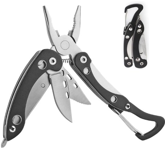 9 In 1 Multitool Multifunktionszange Mit Schere Faltbares Design