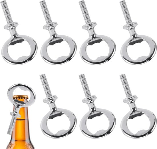 Flaschenöffner Set 8 Teiliger Korkenzieher Multifunktionaler Schlüsselanhänger Weinflaschenöffner Für Zuhause, Hochzeiten, Restaurants Und Bars