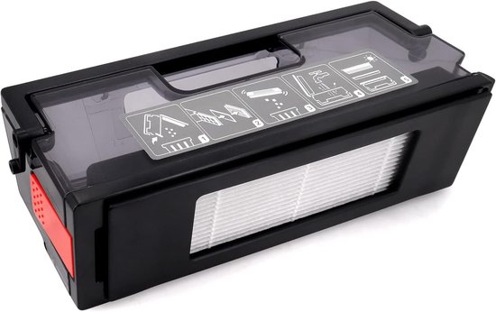 Staubbehälter Passend Für Den Ecovacs Deebot T9 Saugroboter (schwarz)