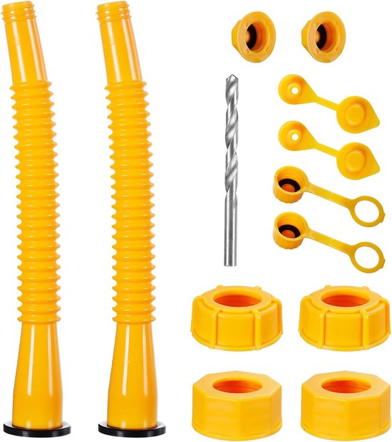 Ölfass Auslauf 17 Teiliges Set Flexibler Verlängerungsschlauch Ersatz Für Ölsprüher Flüssigkeitstransportrohr 20 Cm Ölfass Ersatzset Für Rasenmäh