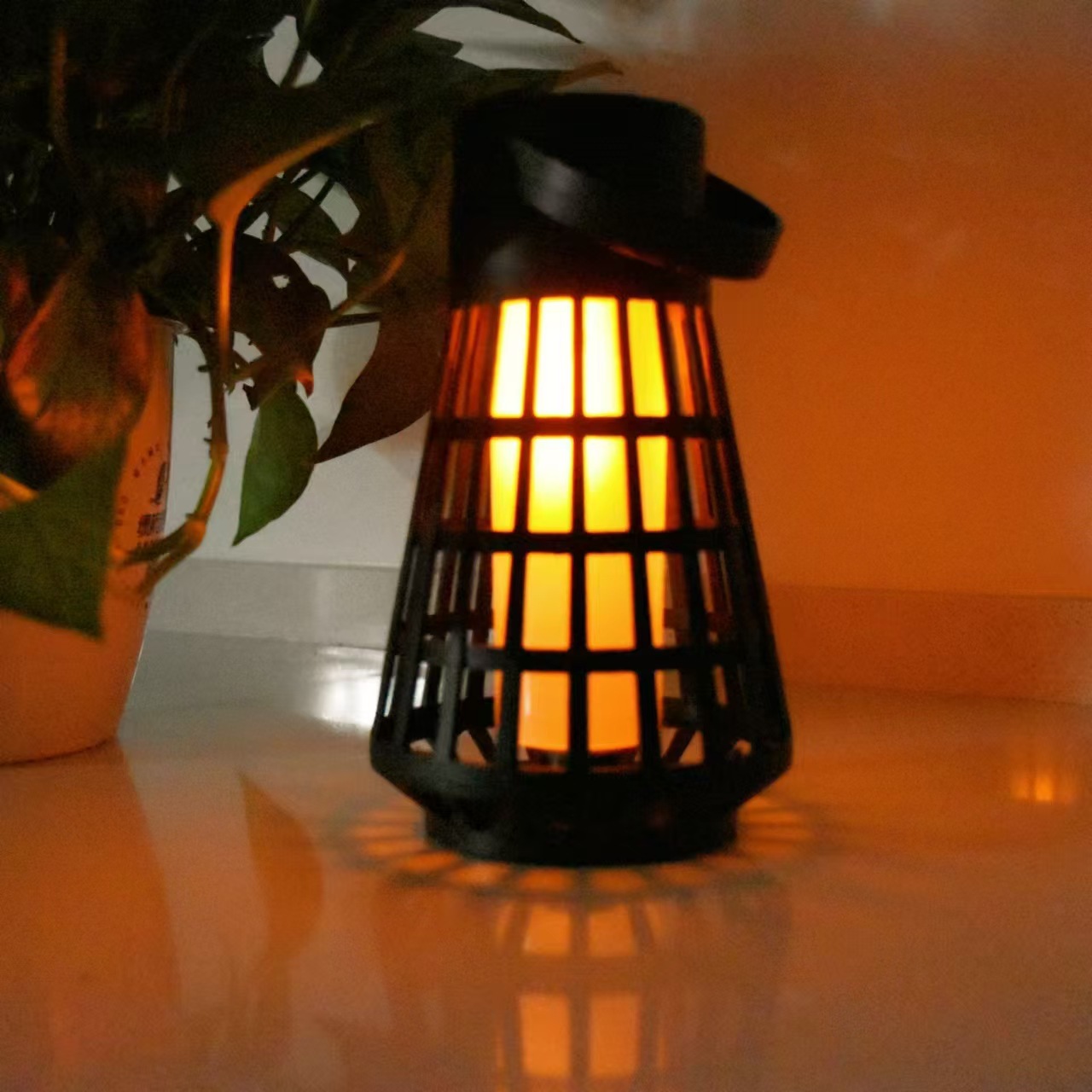 Solarflammenlampen, Solarlampen, Gartenbeleuchtung, Automatische Dämmerungsbeleuchtung, Wasserdichte Stimmungsbeleuchtung, Nachtlichter