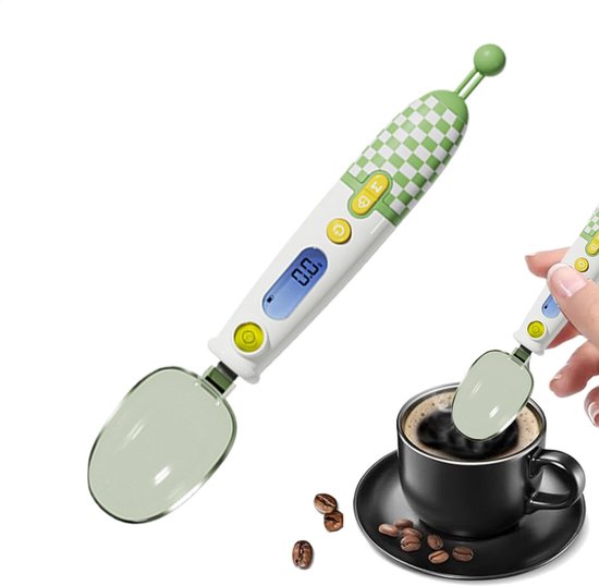 Digitaler Messlöffel, Messlöffel Mit Abnehmbarem Löffelkopf, Messlöffel Mit Led Anzeige, Küchenmesslöffel (gramm Und Unzen), Präzisionsmesslöffel
