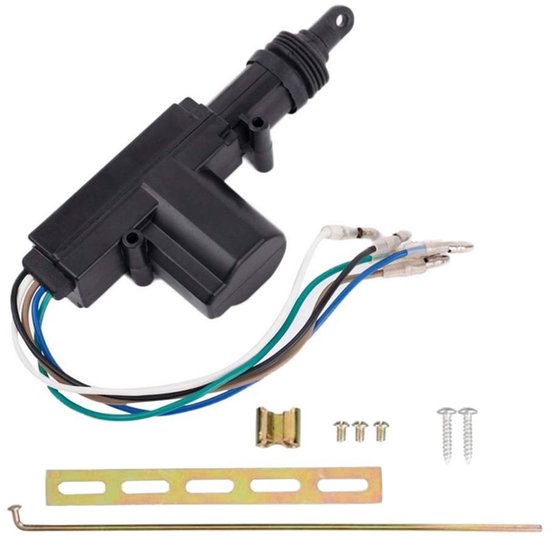 Dailygoody Elektrischer Türschlossantrieb 12 V, Wasserdicht, Langlebig, 5 Poliges Kabel, Universell Einsetzbar