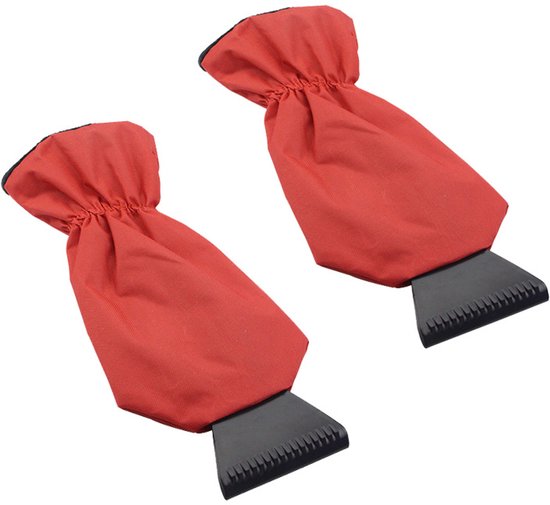 2 Teiliger Eiskratzer Mit Handschuh Schwarz Eiskratzer Fürs Auto Autofensterkratzer Schneekratzer Fensterkratzer Eiskratzer Zur Reinigung Des Auß