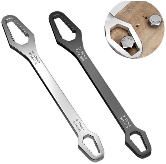 Doppelseitiger Ringschlüssel, Multifunktional, Rutschfest, Selbstsichernd, Verstellbar, Für Brillen, Handwerkzeug Für Kfz Reparaturen Im Haushalt