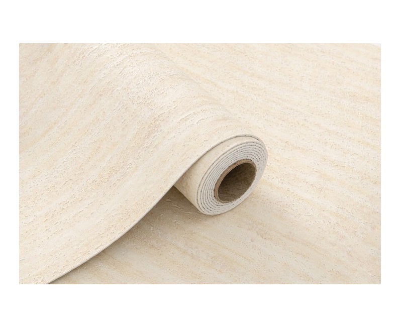 Selbstklebende, Dekorative Pvc-platte, Hellbeige Betonoptik, 280 X 60 Cm