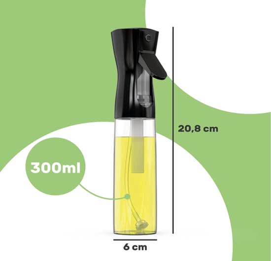 2 Stück, 300 Ml, Ölspender, Sprühdose Für Olivenöl Und Essig Zum Kochen