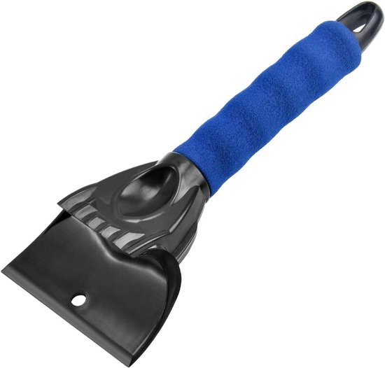 Dailygoods Auto Eiskratzer, 2 In 1, Ergonomischer Fensterkratzer, Effizienter Und Schneller Eiskratzer Mit Rutschfestem Softgriff, Starker Eiskra
