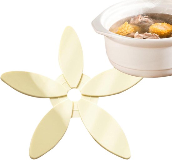 Blattförmiger Silikonuntersetzer Mit Hitzeschutz, Rutschfest, Für Tisch, Tassen Und Topflappen.