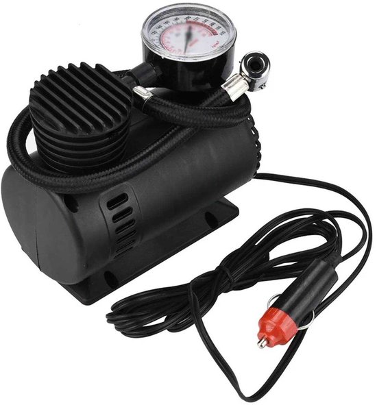 Tragbarer Luftkompressor 12 V Gleichstrom Mit Manometer