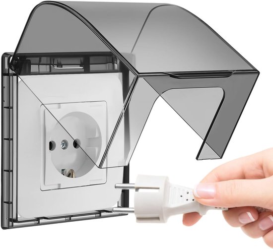 Wasserdichte Steckdosenschutzbox Sichere Steckdosenabdeckung Für Babys Schutzbox Für Schalter Und Stecker Für Badezimmer Und Innenräume