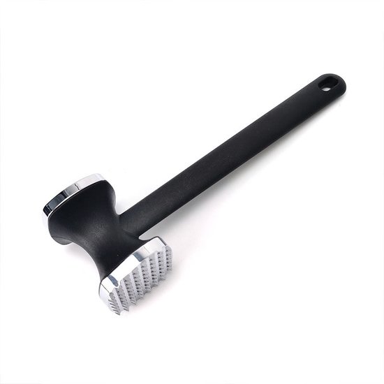 Fleischklopferhammer Doppelseitiger Fleischklopfer Aus Zinklegierung Robuster Handhammer Fleischklopfer Mit Rutschfestem Nylongriff Spülmaschinen