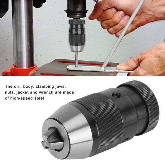 Bohrfutterteile Zubehör Für Bohrfutterhalter Präzisionsbohrer Hohe Genauigkeit 13 Mm Metall