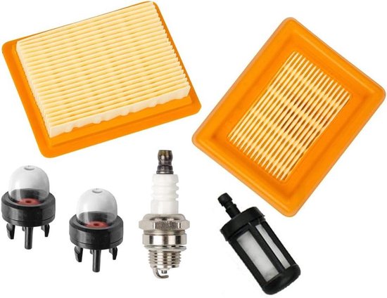 Luftfilter Zündkerzen Kraftstofffilter Set Stihl Fs120 Fs200 Fs250 Fs300 Fs350 Fs400 Fs450