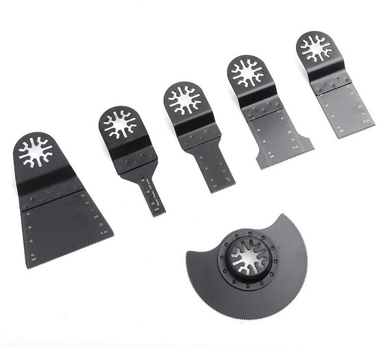 6 Teiliges Multitool Sägeblattset Für Oszillierende Sägeblätter Verwendung Mit